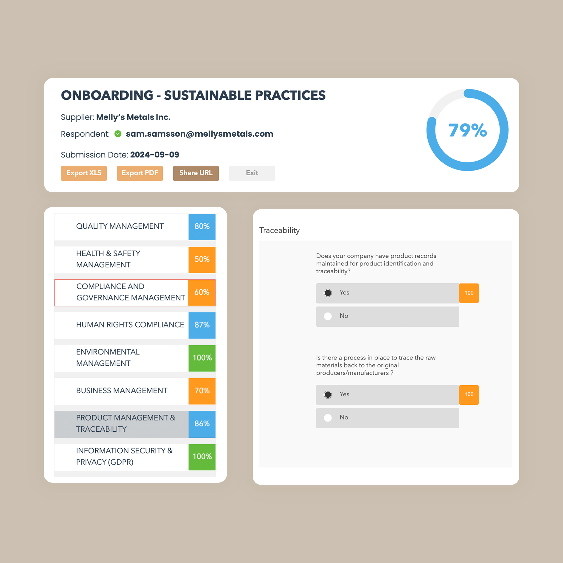 SRM - Supplier Assessments & Corrective Actions