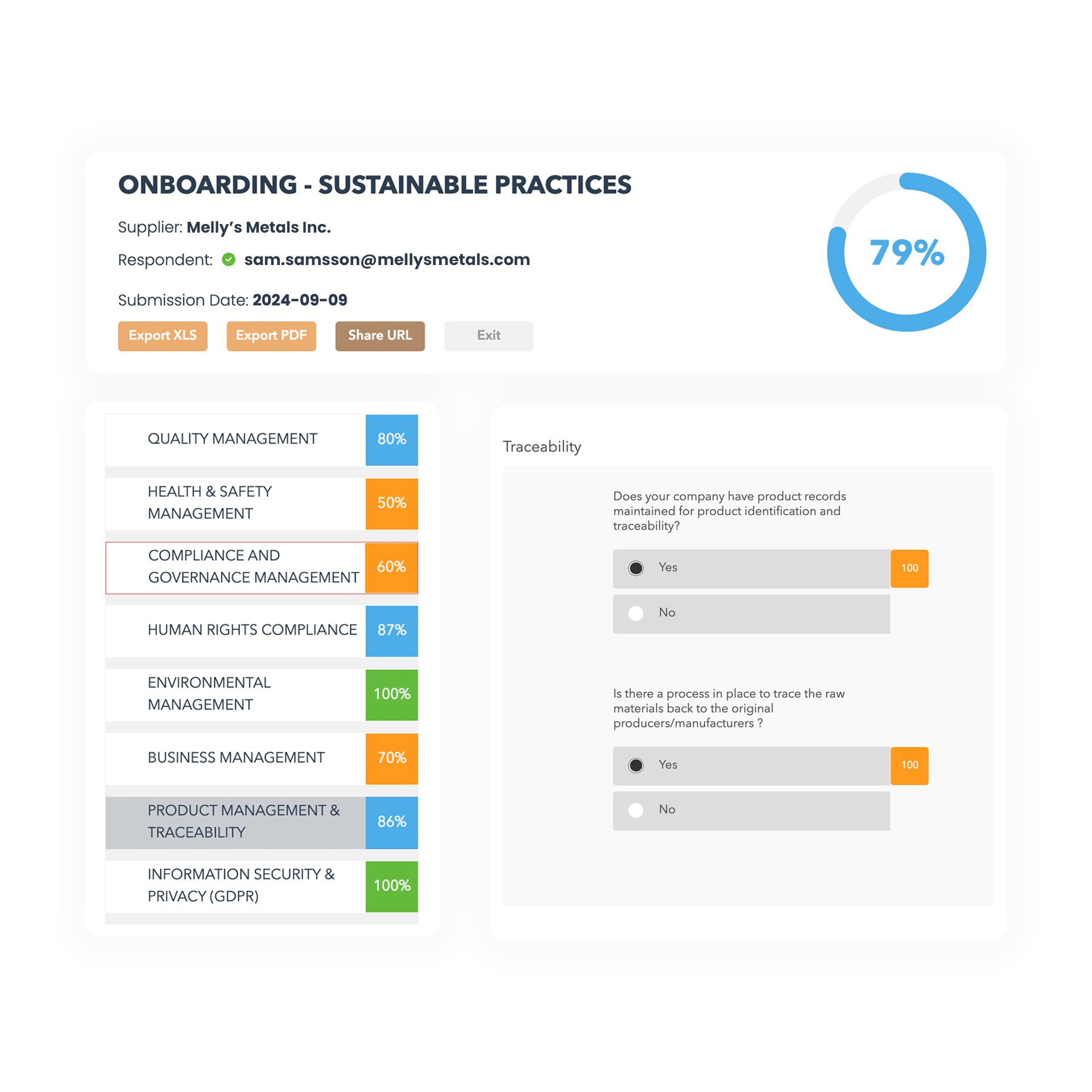 Kodiak Hub SRM Platform - Supplier Self-Assessments & Supplier Onboarding