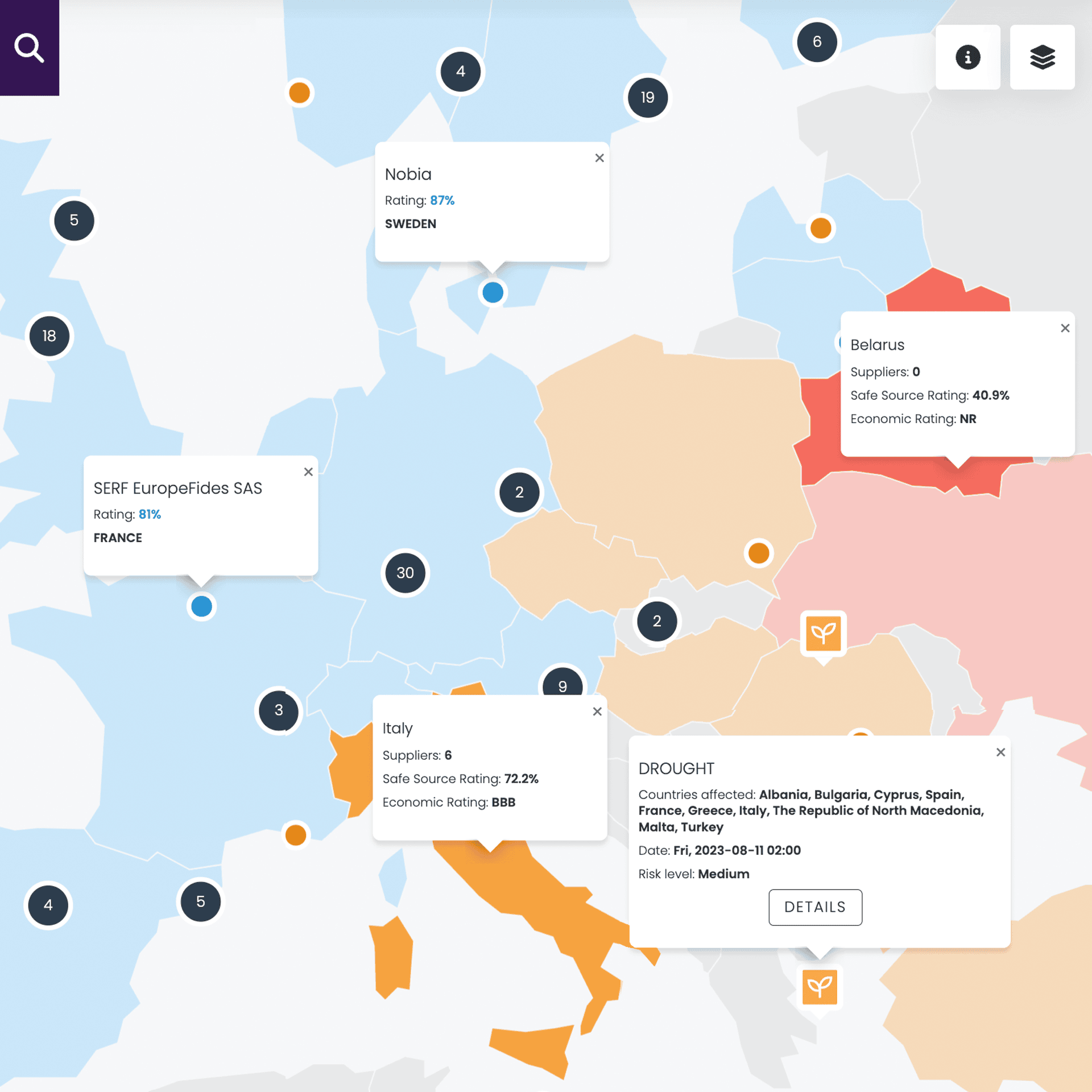 SRM - Supplier Mapping for Supply Chain Resilience & Product Compliance